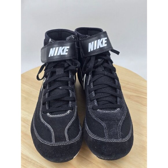 Nike Speed Sweep VII Wrestling Shoes 366683-001 Black White Men\'s Size 8.5 main image 5